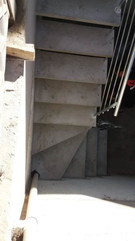 escada em l para interior